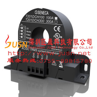 SENECA进口可编程真有效值电流变送器（TRMS Current）T201DCH100