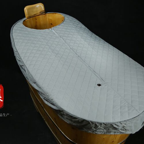木桶保温布泡澡木桶布盖子浴缸保温熏蒸易收纳家用汗蒸沐浴盆保温