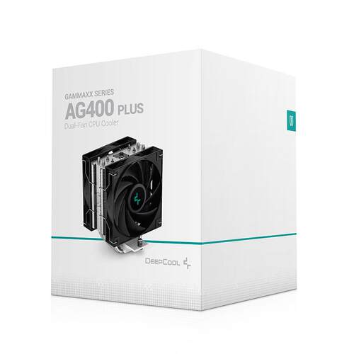 九州风神AG400镀镍四铜管12cm智能温控ARGB灯光cpu散热器