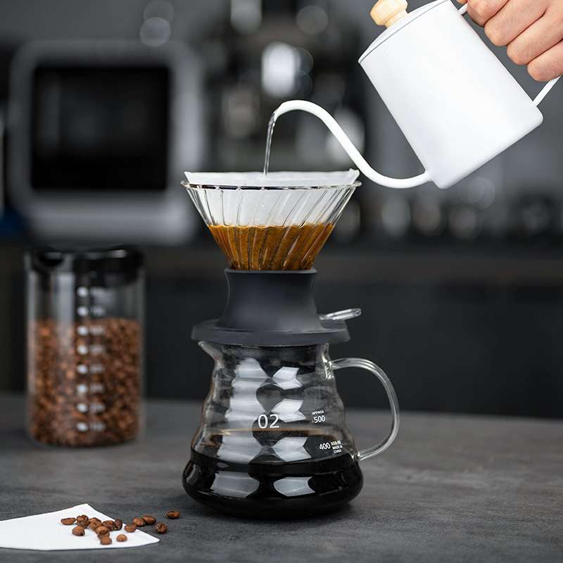 聪明杯套装玻璃滴滤式滤壶浸泡萃取泡茶套装手冲咖啡器具