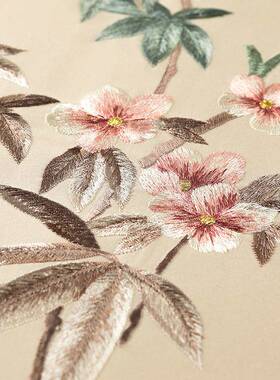 中国风抱枕沙级发客厅高感异形葫芦枕新中腰式靠枕绣床上刺SLTH靠