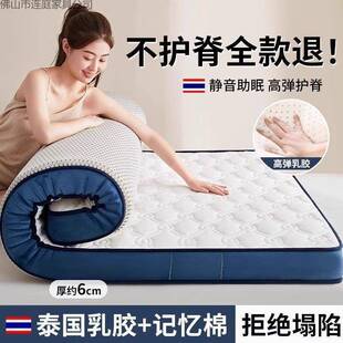 约简风加厚乳胶床BBN垫双人榻榻打地铺专用可折叠垫软子单人床米