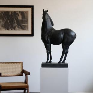 新招财骏BJ-1124马摆件高级感客中玄关桌面办公室开业厅乔迁家居