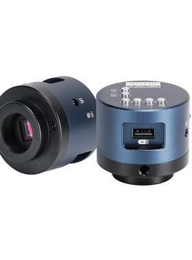 真4显微镜相机目DJE体式生物金相摄像三头k电子目镜拍工业相机测