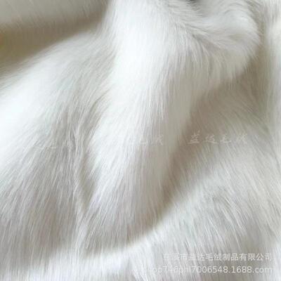 毛200克高档仿狐面狸毛布料5cm长毛绒料仿皮草服装ALO兽装0兽耳di