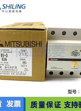 BV-D漏电断路器2P 4P 25A 40A 空气开关