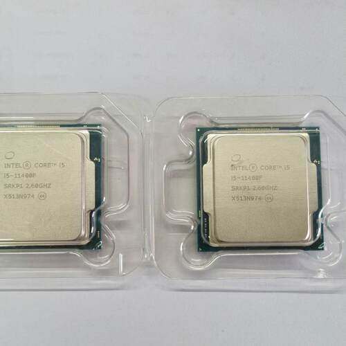 全新CPUi5-11400F散片,