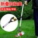jh?可折捡垃圾叠夹子加长长夹子取物柄器免弯腰拾物331器卫生钳塑