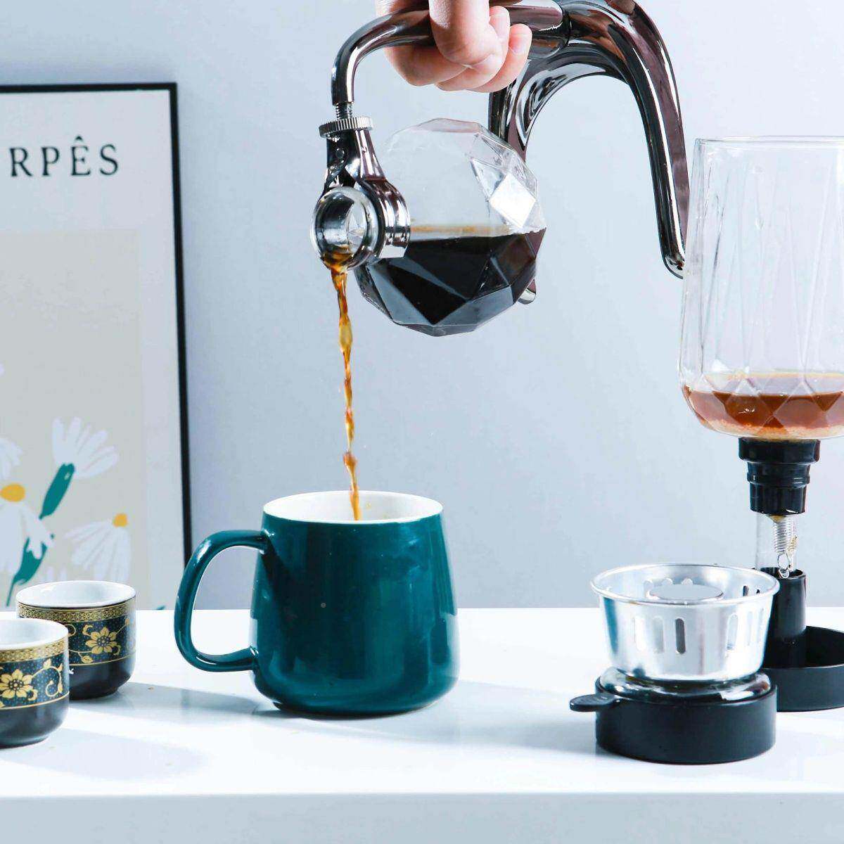 虹过吸式咖啡壶套无品牌/装器滤璃器具玻家庭新款手冲壶咖啡工具