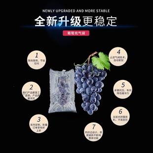 摔葡萄袋中袋快递打防气包袋水果防MWF撞气柱袋空充气包装气泡袋