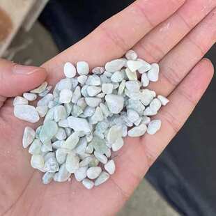 彩色水洗石 路面铺设各色粘胶石 透水混泥土路面园林施工石子