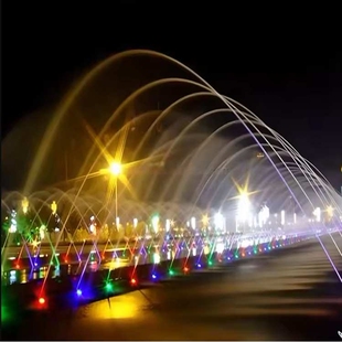 波光喷泉厂家专业承接售楼处景点波光喷泉喷头全套设备不锈钢喷头