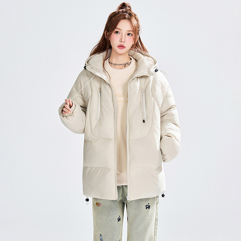 设计感棉服男女短款2025新款冬季连帽宽松加厚保暖男女同款外套,男装,棉衣,淘宝优惠券,粉丝福利购,淘宝优惠卷