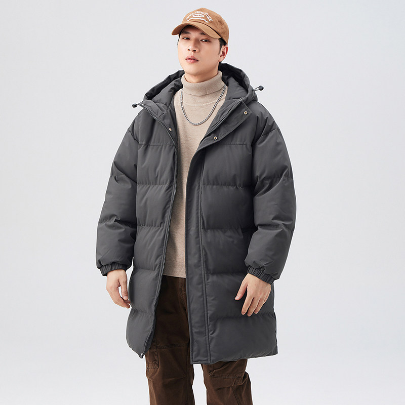 中长款连帽男士冬季2025新款加厚棉袄子大衣保暖外套上衣,男装,棉衣,淘宝优惠券,粉丝福利购,淘宝优惠卷