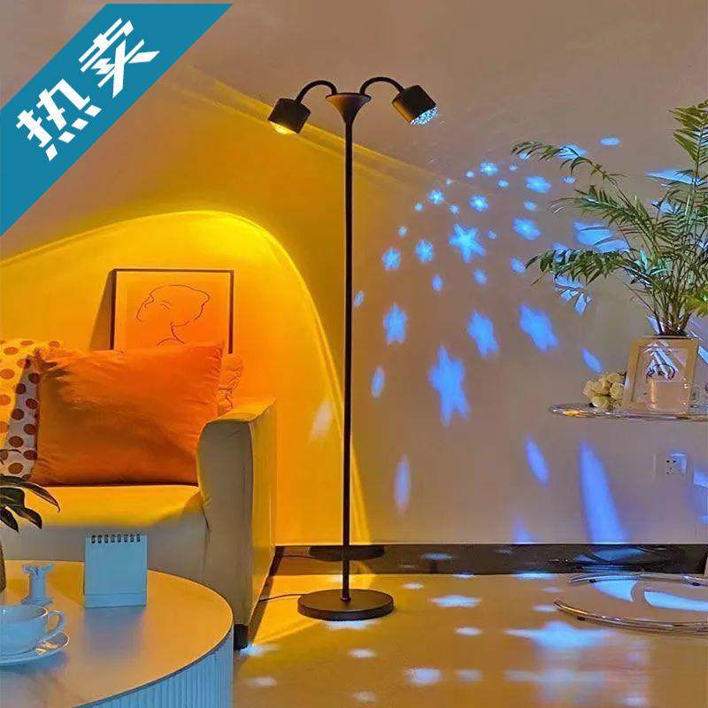 网红水波纹氛围灯直播背景落地卧室客厅沙发装饰院日落灯铁,玩具/童车/益智/积木/模型,毛绒/玩偶/公仔/布艺类玩具,淘宝优惠券,粉丝福利购,淘宝优惠卷