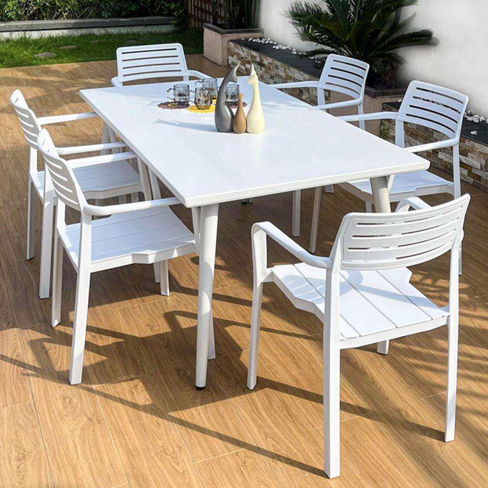 户外桌椅白色奶茶店简约露台铝合金庭院露天室外休闲折叠长桌室外,电子元器件市场,其它元器件,淘宝优惠券,粉丝福利购,淘宝优惠卷