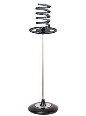 发廊专用吹风机支架理发店立式风筒座家用丝印底座带落地不锈钢管