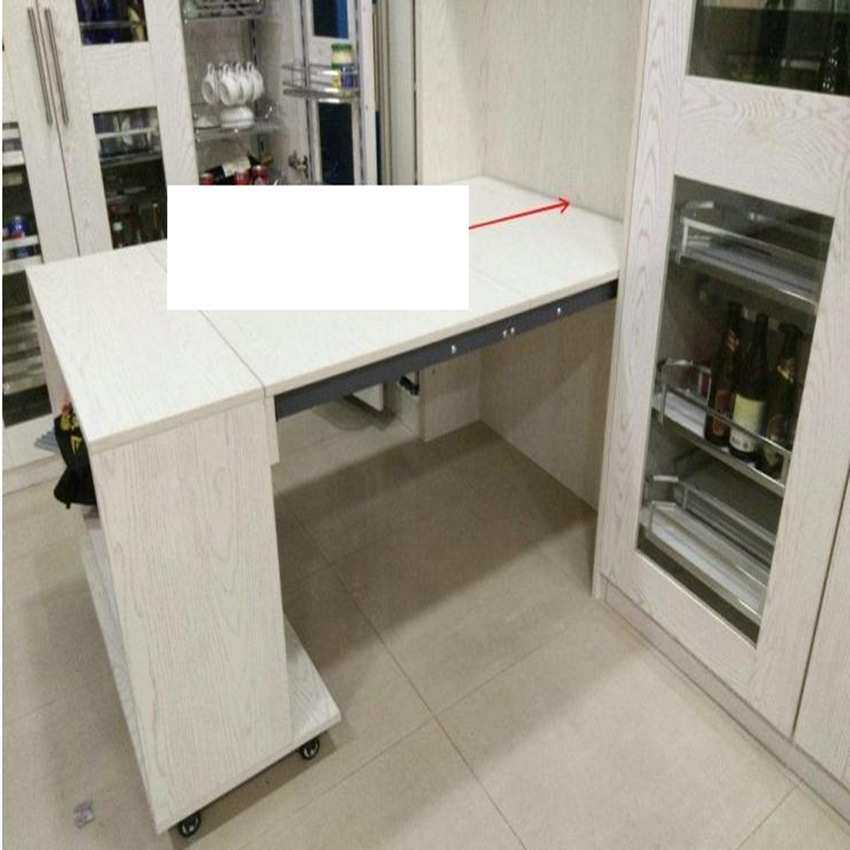 B16配件多功能餐桌书桌电脑桌变形家具配件功能家具伸缩折叠桌