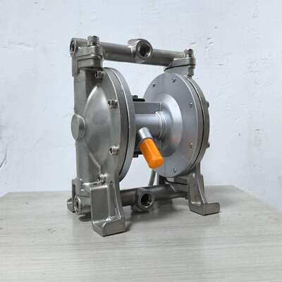 PUING不锈钢气动隔膜泵S10S20B15喷漆抽油泵涂料液体增压输送泵