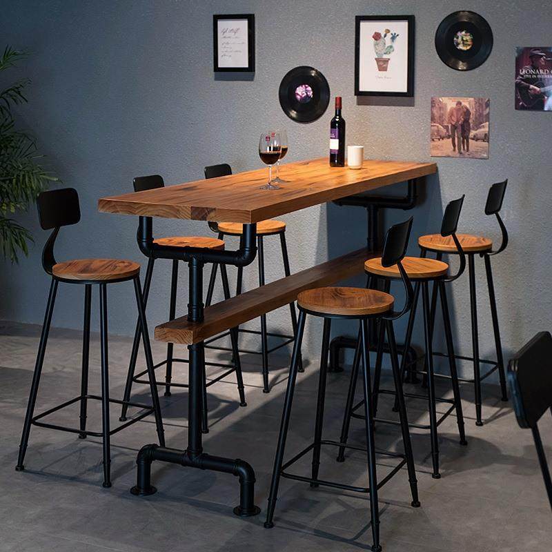 美式实木吧台桌简约音乐餐吧奶茶店椅桌组合家用长条靠墙高脚桌子,玩具/童车/益智/积木/模型,毛绒/玩偶/公仔/布艺类玩具,淘宝优惠券,粉丝福利购,淘宝优惠卷