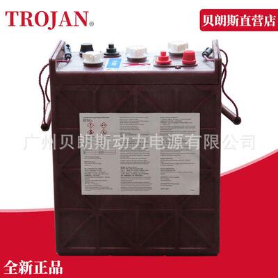 J305HG-AC 电动升降平台蓄电池 TROJAN邱健6V360Ah堆机加水电