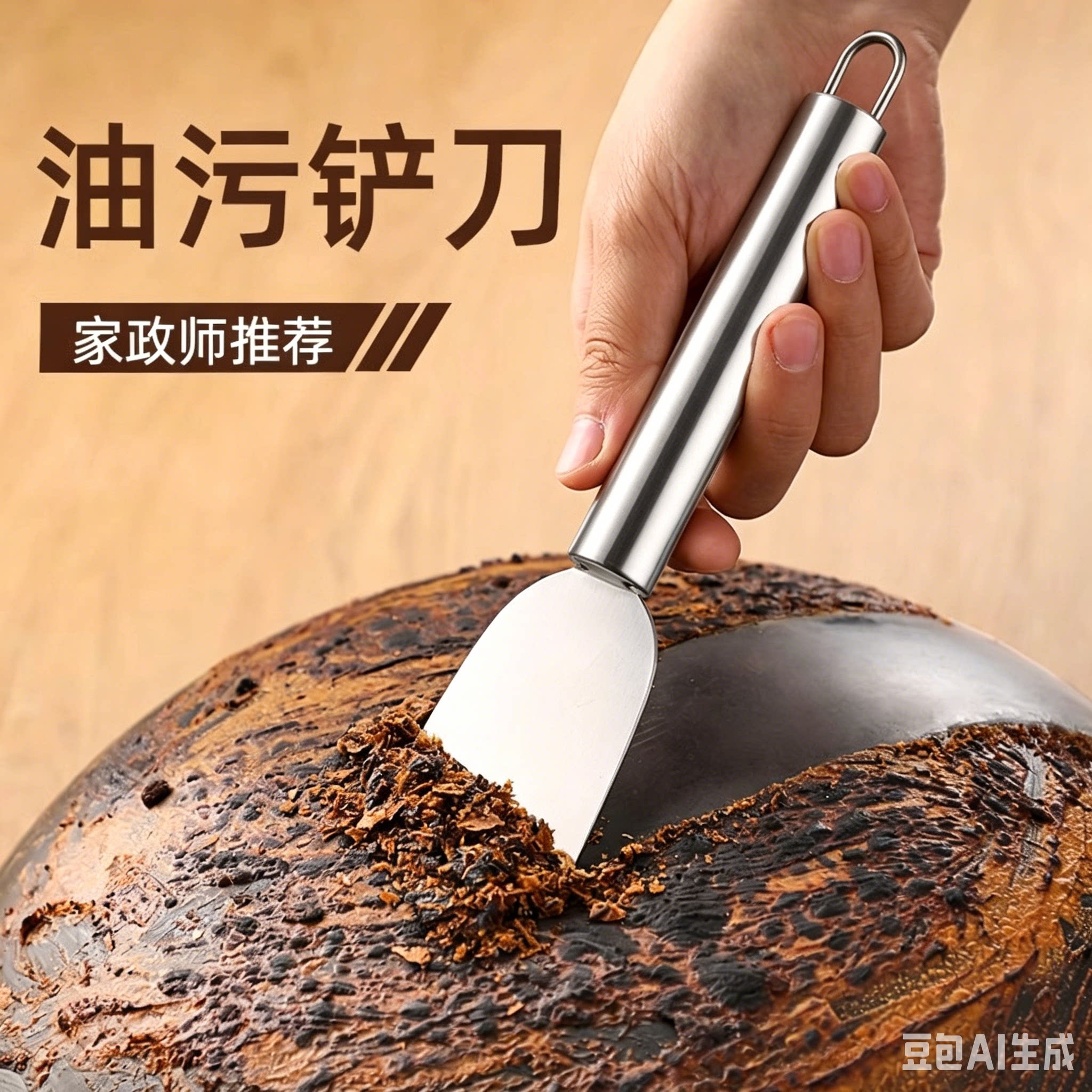 【惊爆价】多功能清洁铲刀去污刮刀冰箱瓷砖地板美缝除胶小铲HF2