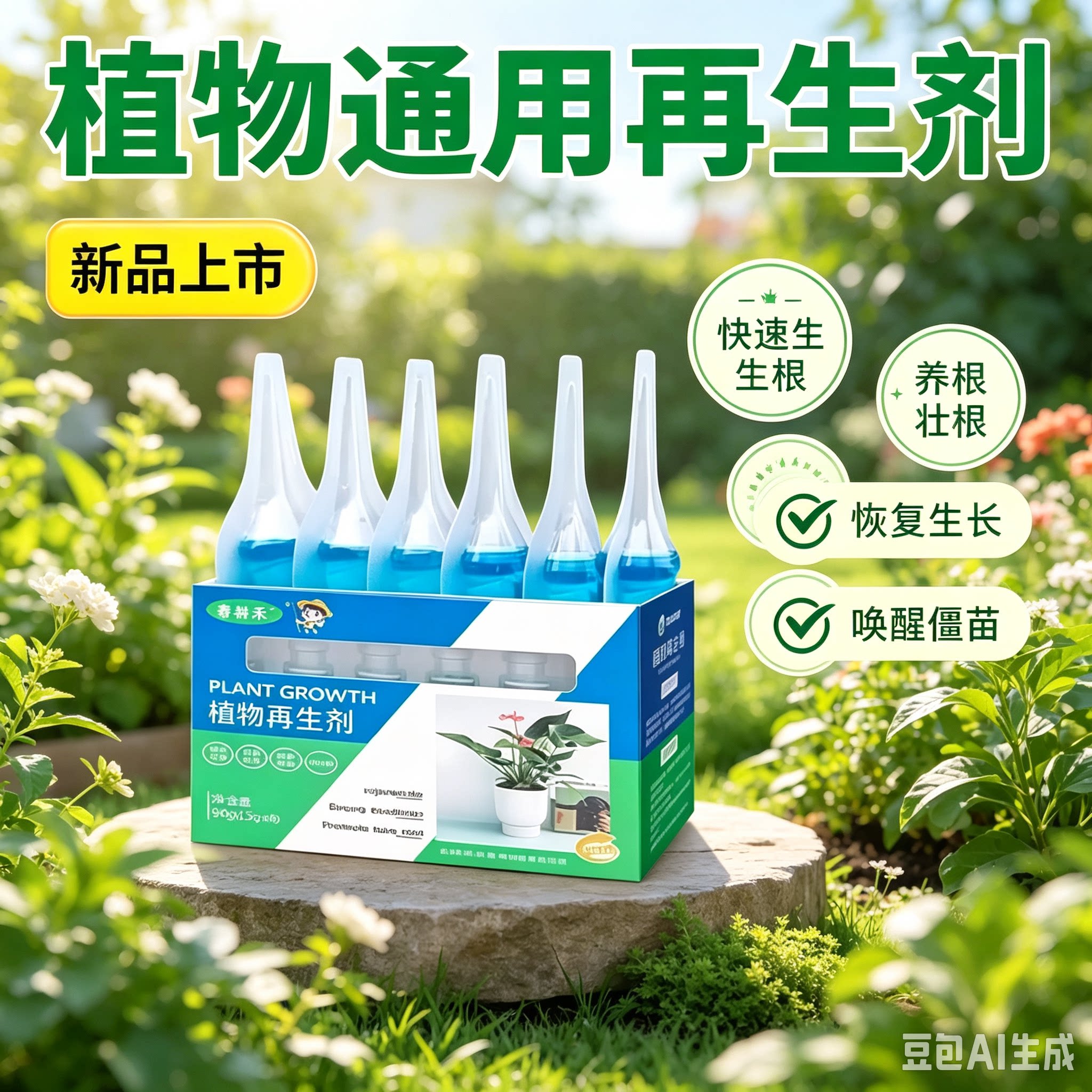 植物再生剂通用型浓缩水溶肥绿植花卉盆栽家庭园艺肥料掺混肥XZ