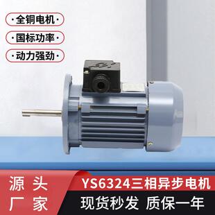 三相异步电动机YS6324长轴多规格非标全铜线电机耐高温电机