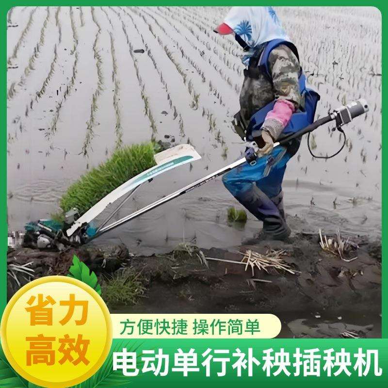 新型水稻插秧机小型农用轻便型家用手扶微型栽秧机插秧苗工具