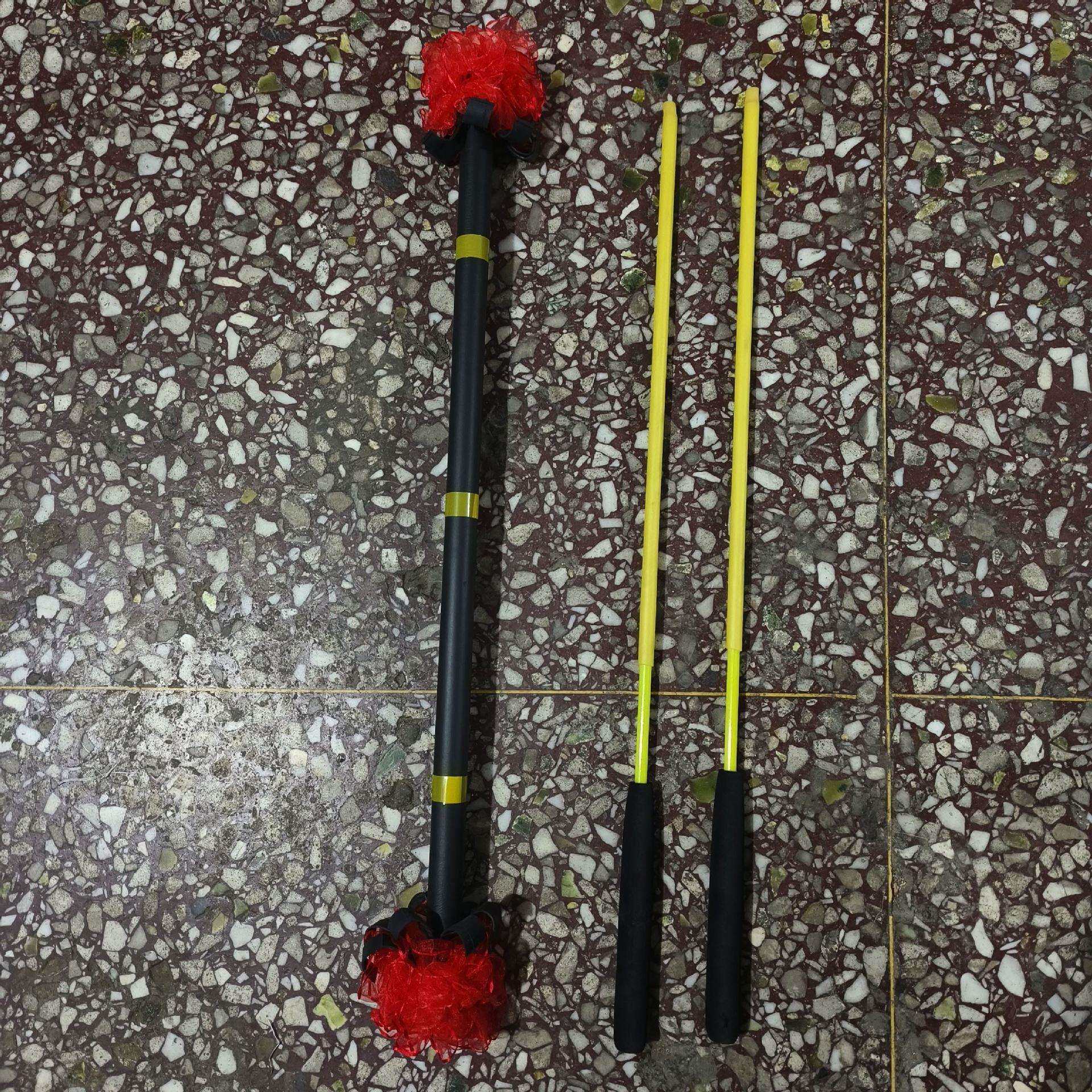 杂技道具小丑滑稽道具打花棍不拉棒子健身棍民间传统中小学打花棍
