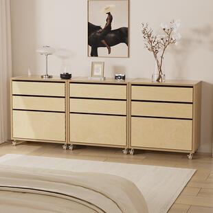 海洋板柜子收纳斗柜卧床尾柜客厅沙发储物柜餐边柜靠墙一体柜