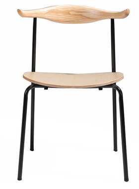 ch88 chair 实木牛角椅设计师丹麦loft网红工业风简约家用餐椅子