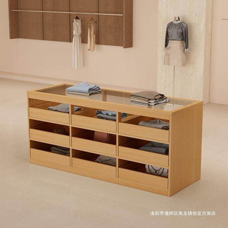 服装店收银台中岛柜台流水展示台摆件饰品陈列柜展示吧台陈列玻璃,电子元器件市场,其它元器件,淘宝优惠券,粉丝福利购,淘宝优惠卷