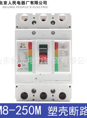 北京人民GM8-250MH/3TMD160A200A250A塑壳断路器SECURELUC