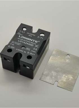 LG1A24100A蓝石固态继电器单相220VAC交流控制交流过零 SSR-100AA