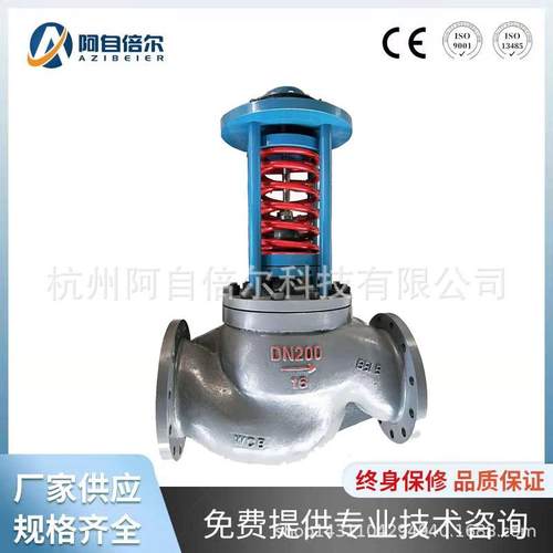 自力式高压调节阀压力调节阀自力式调节阀天然气背压阀