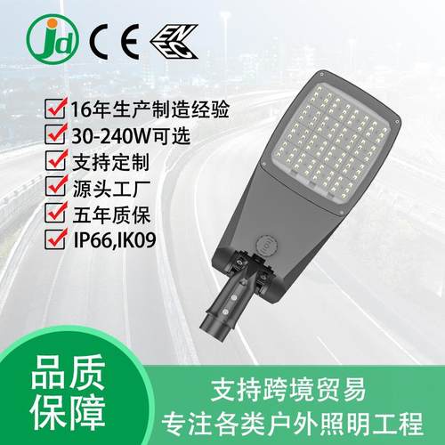 JD-1076模组路灯户外工程建设高亮路灯农村道路照明LED路灯头多