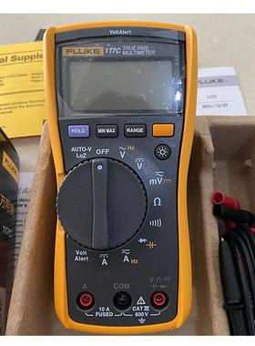 Fluke117C电压万用表直流交流电压测试仪手持精密专业仪器