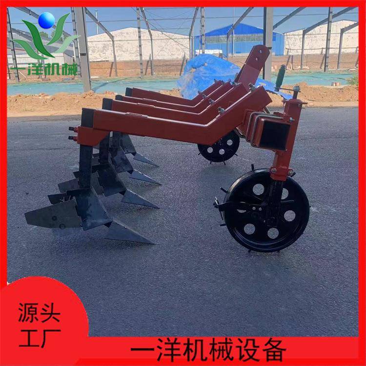 农用四轮拖拉机带中耕机棉花玉米大豆行间除草机松土机培土机