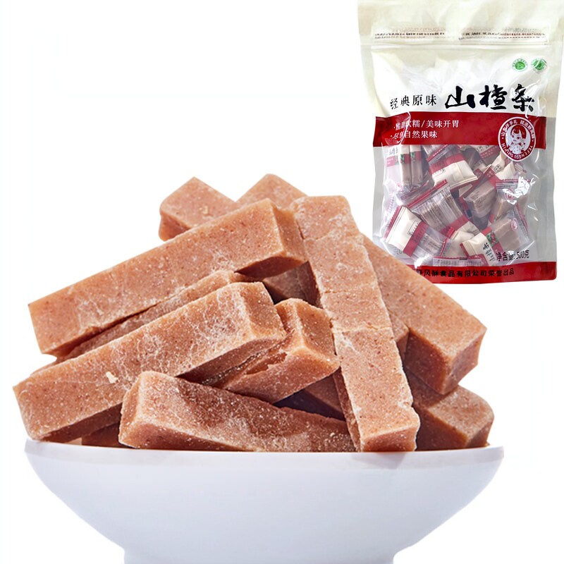 野风酥山楂条260g/500g山楂类制品