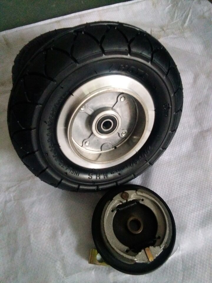 8寸电动滑板车鼓刹轮毂200x50轮胎代驾车8寸轮毂轮胎鼓刹轮毂