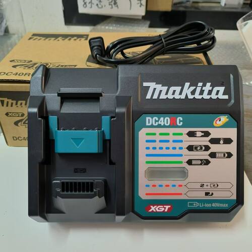 牧田原装40V闪充DC40RA充电器DC40RC快充标准充电器