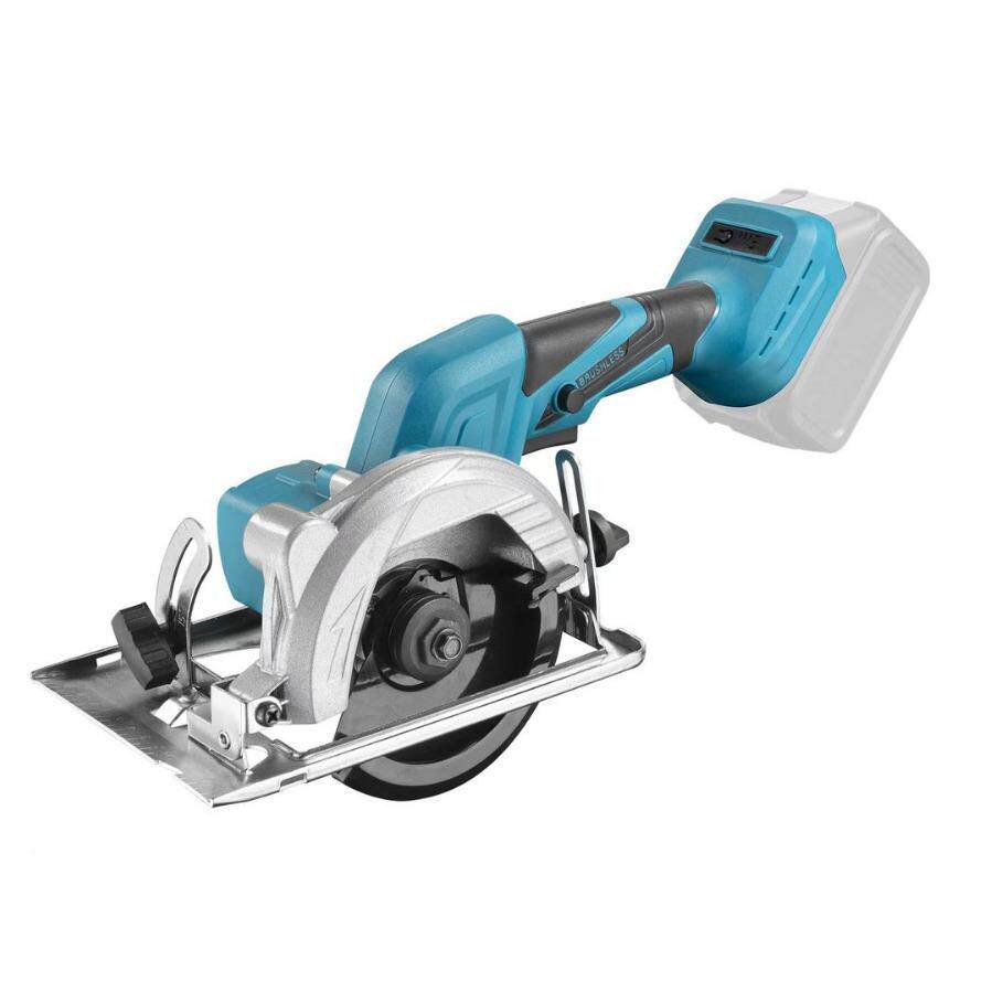 锂电电圆锯充电圆锯125石材割无齿锯机大功率木工87137切工盘地用