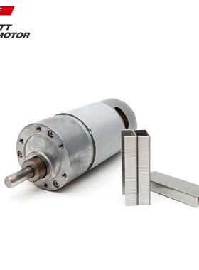 厂供应26734V微直型流减速马达配伺服编码器增量型37mm减速家电机