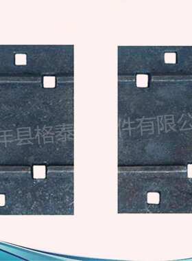 供应43KG钢轨铁路垫板 50KG铸铁垫板  轨撑垫板 道岔垫板