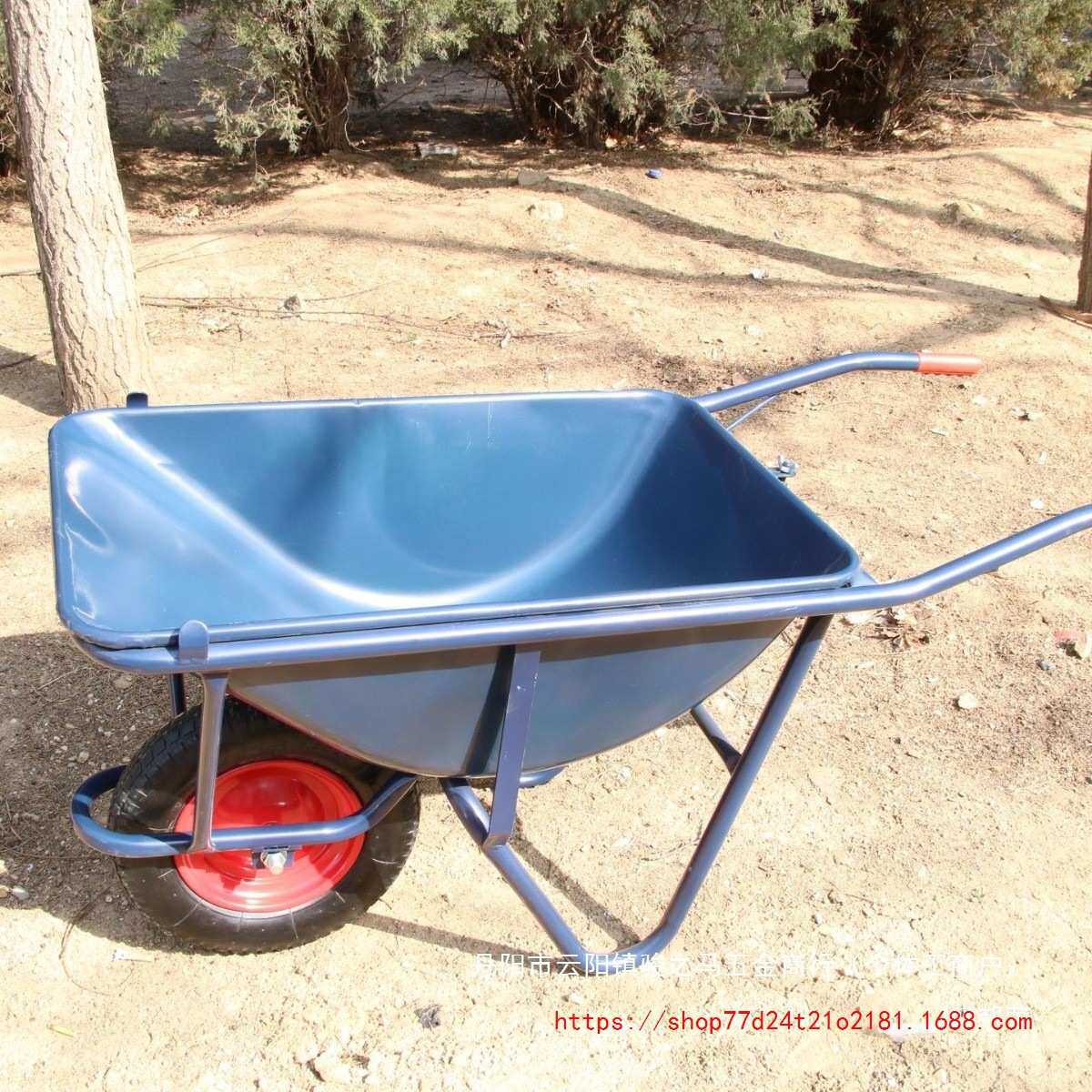 工地独轮轻便小推土斗车垃圾小推车手推车家用车农用搬运车盛邦荣