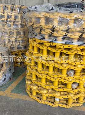 D155推机履带底盘四轮一带推土机链轨D65/D85链轨履带支重轮