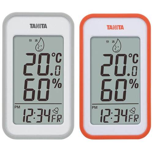 TANITA/百利达电子温湿度计家用室内外多功能温度表湿度计TT-559