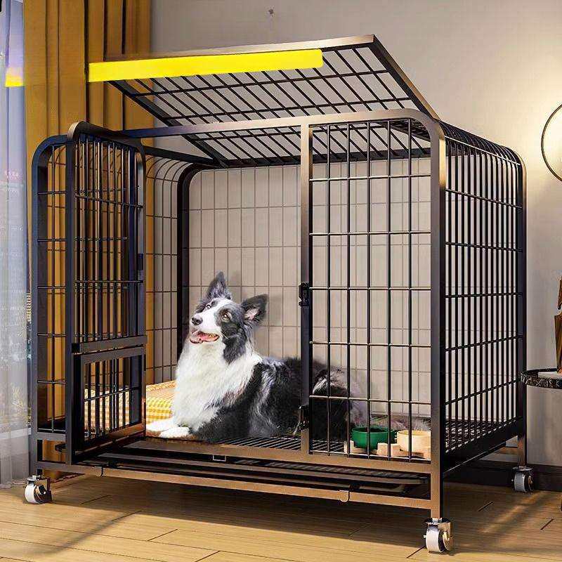 狗笼子中型小型犬大型室内带厕所一体柴犬柯基狗窝宠物笼狗狗围栏