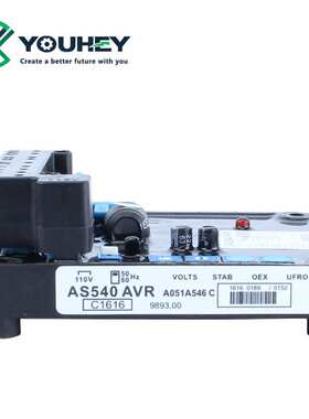 AS540 励磁稳压板调压板 AVR 自动电压调节器 柴油无刷发电机配件